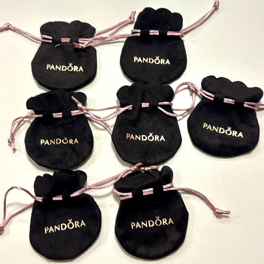 Pandora soft charm pouches